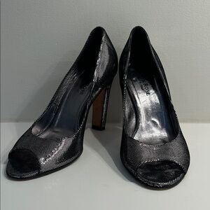 Taryn Rose Peep-Toe High Heels